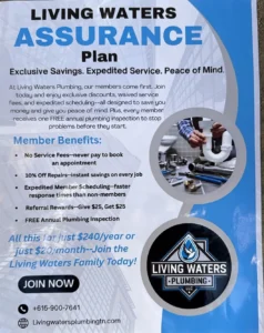 Assurance Plan - Living Waters Plumbing